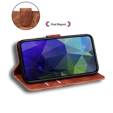 For Realme 13+ 5G / 13 Pro 5G (China) Case Tiger Imprint Leather Wallet Phone Cover