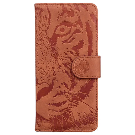 For Realme 13+ 5G / 13 Pro 5G (China) Case Tiger Imprint Leather Wallet Phone Cover