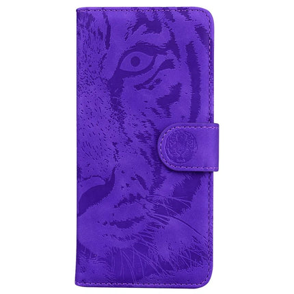 For Realme 13+ 5G / 13 Pro 5G (China) Case Tiger Imprint Leather Wallet Phone Cover
