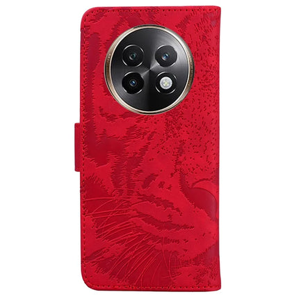 For Realme 13+ 5G / 13 Pro 5G (China) Case Tiger Imprint Leather Wallet Phone Cover