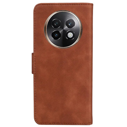 For Realme 13+ 5G Case Solid Color Leather Wallet Phone Cover