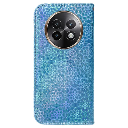 For Realme 13+ 5G Stand Case Dazzling Flower Leather Phone Cover