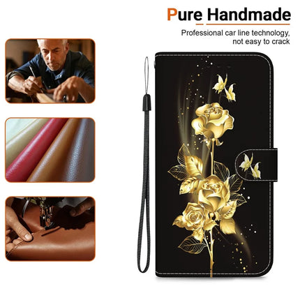 For Realme 13+ 5G Wallet Phone Case Anti-Drop Leather Flip Cover Pattern Printing