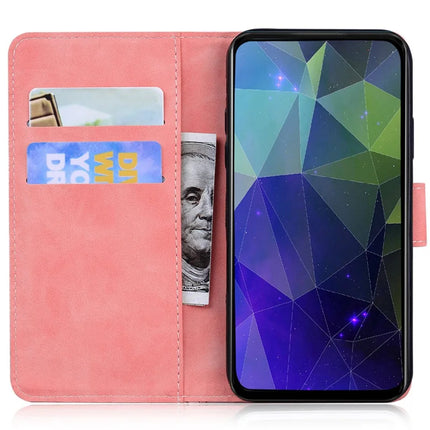 For Realme 13+ 5G Stand Case PU Leather Phone Cover Butterfly Printed