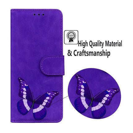 For Realme 13+ 5G Stand Case PU Leather Phone Cover Butterfly Printed