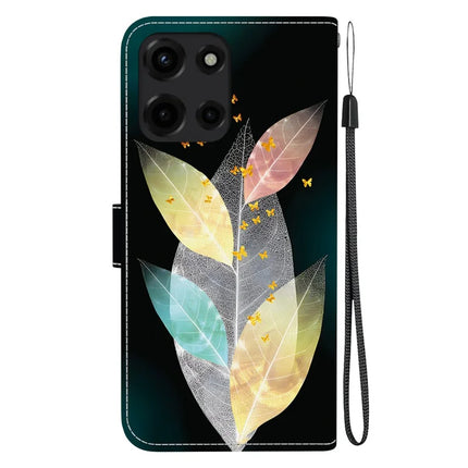 For Motorola Moto G 5G (2025) Case Pattern Printing Anti-Drop Leather Flip Wallet Phone Cover with Lanyard