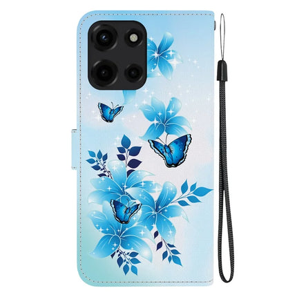 For Motorola Moto G 5G (2025) Case Pattern Printing Anti-Drop Leather Flip Wallet Phone Cover with Lanyard
