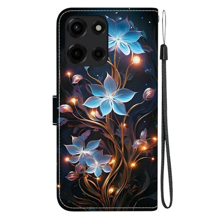 For Motorola Moto G 5G (2025) Case Pattern Printing Anti-Drop Leather Flip Wallet Phone Cover with Lanyard