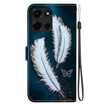 For Motorola Moto G Power (2025) Case Pattern Printing Anti-Drop Leather Flip Wallet Phone Cover with Lanyard