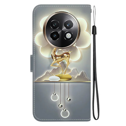 For Realme 13+ 5G Case Pattern Printing Anti-Drop Leather Flip Wallet Phone Cover with Lanyard
