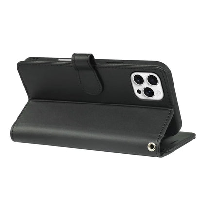 For iPhone 16 Pro Max Case with 9 Card Slots PU Leather Stand Phone Cover