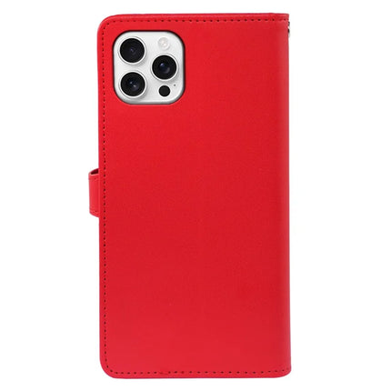 For iPhone 16 Pro Max Case with 9 Card Slots PU Leather Stand Phone Cover