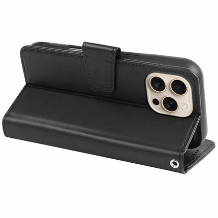 For iPhone 16 Pro Case Detachable 2 in 1 PU Leather Wallet Phone Cover