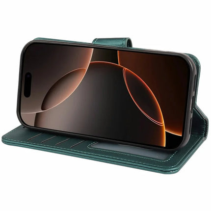 For iPhone 16 Pro Case Detachable 2 in 1 PU Leather Wallet Phone Cover