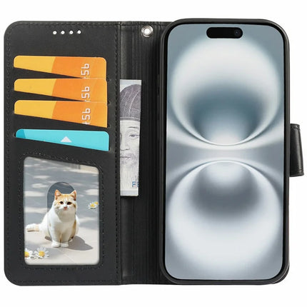 For iPhone 16 Plus Case Detachable 2 in 1 PU Leather Wallet Phone Cover