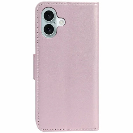 For iPhone 16 Plus Case Detachable 2 in 1 PU Leather Wallet Phone Cover