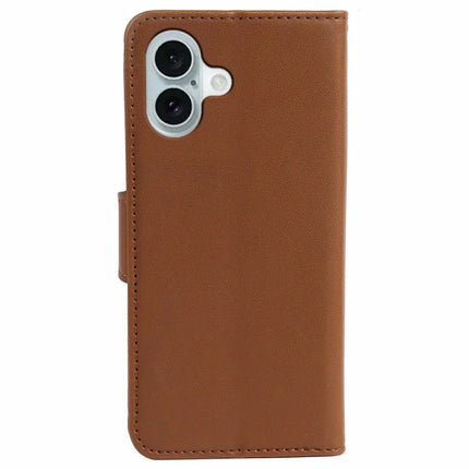 For iPhone 16 Plus Case Detachable 2 in 1 PU Leather Wallet Phone Cover