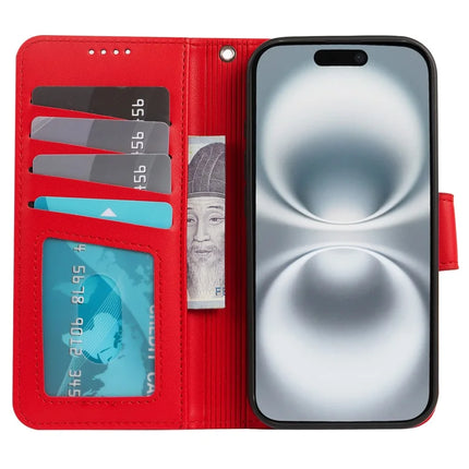 For iPhone 16 Case Detachable 2 in 1 PU Leather Wallet Phone Cover
