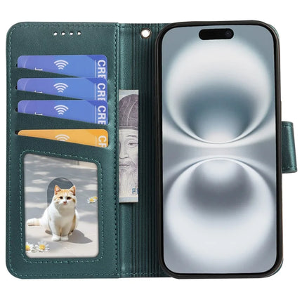 For iPhone 16 Case Detachable 2 in 1 PU Leather Wallet Phone Cover