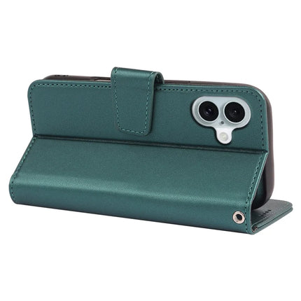 For iPhone 16 Case Detachable 2 in 1 PU Leather Wallet Phone Cover