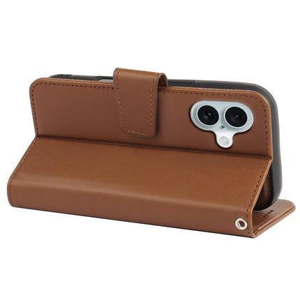 For iPhone 16 Case Detachable 2 in 1 PU Leather Wallet Phone Cover