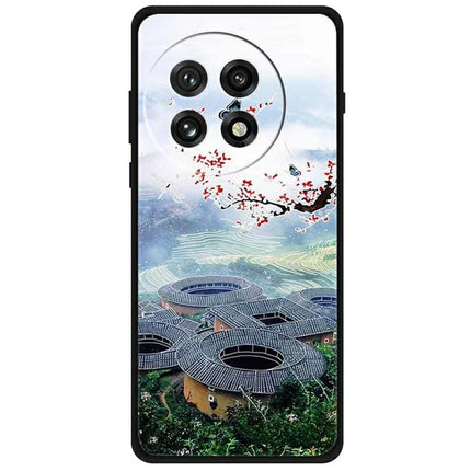 For OnePlus 13 Case Pattern Printing Anti-Scratch TPU Phone Cover - Hakka Earthen House