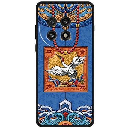 For OnePlus 13 Case Pattern Printing Anti-Scratch TPU Phone Cover - Step into the Azure Clouds