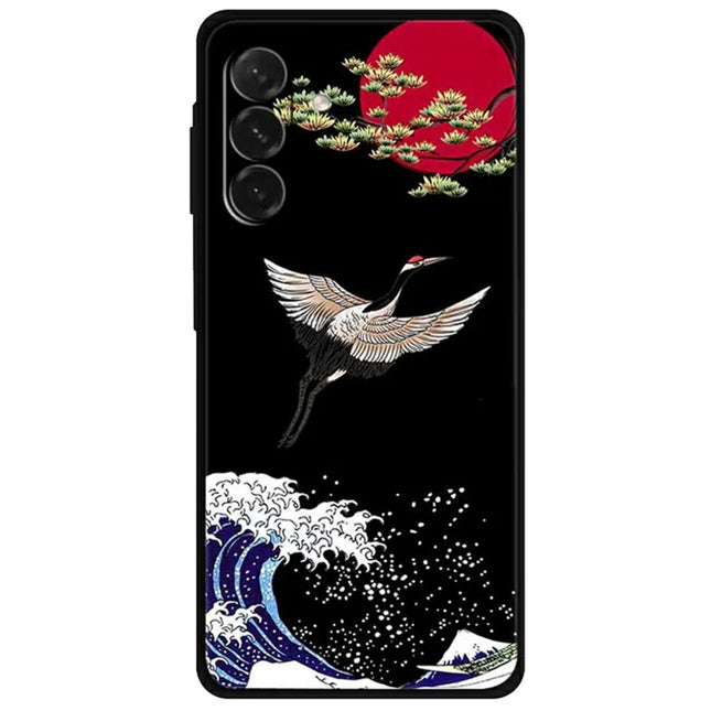 For Samsung Galaxy A26 5G Case Pattern Printing Anti Scratch TPU Phone Cover - Soaring Skyward