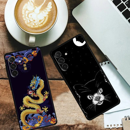 For Samsung Galaxy A26 5G Case Pattern Printing Anti Scratch TPU Phone Cover