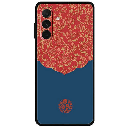For Samsung Galaxy A26 5G Case Pattern Printing Anti Scratch TPU Phone Cover - Lace Auspicious Clouds