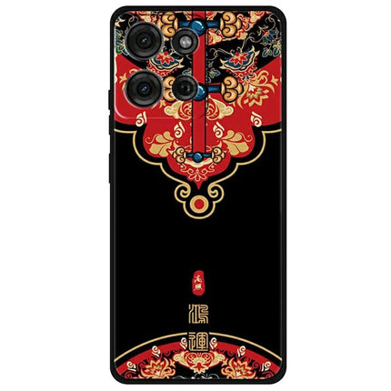 For Motorola Moto G75 5G Case Pattern Printing Anti-Scratch TPU Phone Cover - Fortunate Arrival
