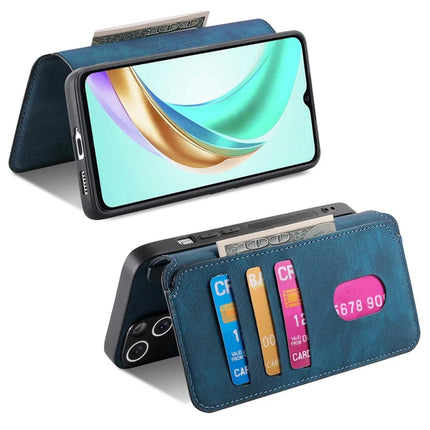 For Honor X6b 4G Case CASENEO Detachable Magnetic RFID Block Leather Phone Wallet Cover