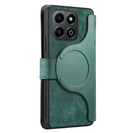 For Honor X6b 4G Case CASENEO Detachable Magnetic RFID Block Leather Phone Wallet Cover