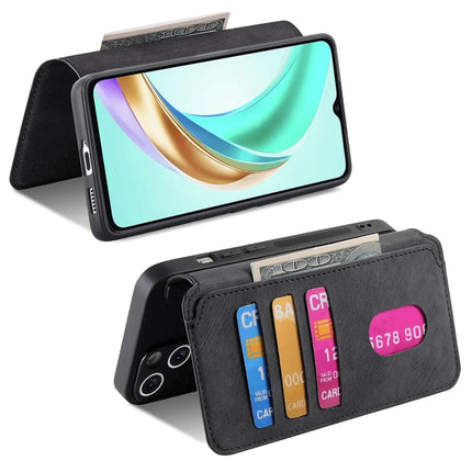 For Honor X6b 4G Case CASENEO Detachable Magnetic RFID Block Leather Phone Wallet Cover