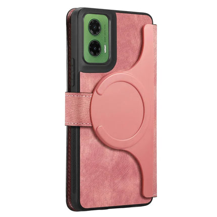 For Motorola Moto G35 5G Case CASENEO Detachable Magnetic RFID Block Leather Phone Wallet Cover