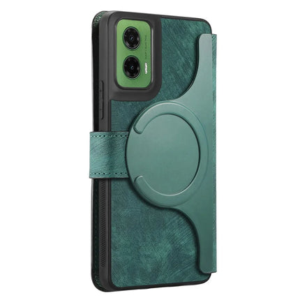 For Motorola Moto G35 5G Case CASENEO Detachable Magnetic RFID Block Leather Phone Wallet Cover