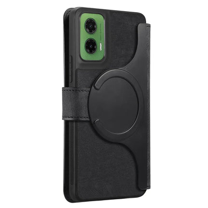 For Motorola Moto G35 5G Case CASENEO Detachable Magnetic RFID Block Leather Phone Wallet Cover