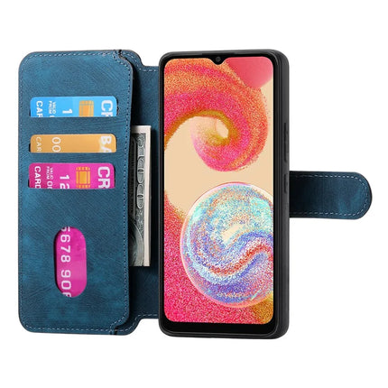 For Samsung Galaxy A04e 4G Case CASENEO Detachable Magnetic RFID Block Leather Phone Wallet Cover