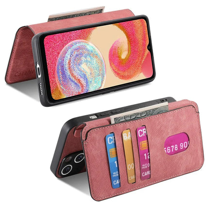 For Samsung Galaxy A04e 4G Case CASENEO Detachable Magnetic RFID Block Leather Phone Wallet Cover