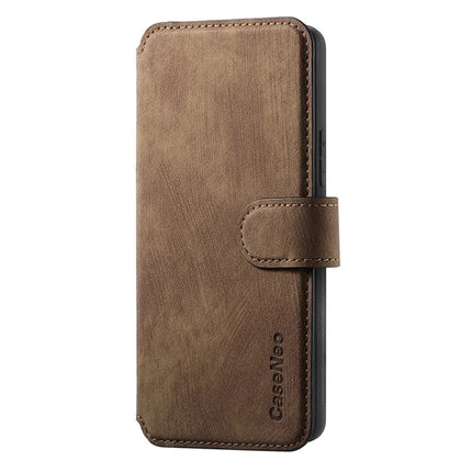 For Samsung Galaxy A04e 4G Case CASENEO Detachable Magnetic RFID Block Leather Phone Wallet Cover