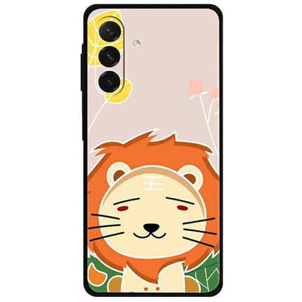 For Samsung Galaxy A26 5G Case Pattern Printing Soft TPU Cell Phone Cover - Majestic Lion