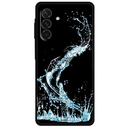 For Samsung Galaxy A26 5G Case Pattern Printing Soft TPU Cell Phone Cover - Blue Water Droplet
