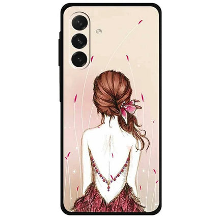 For Samsung Galaxy A26 5G Case Pattern Printing Soft TPU Cell Phone Cover - Sketch Girl