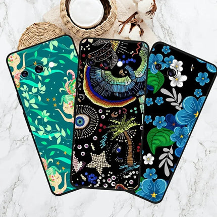 For Google Pixel 9a Case Pattern Printing Soft TPU Cell Phone Cover