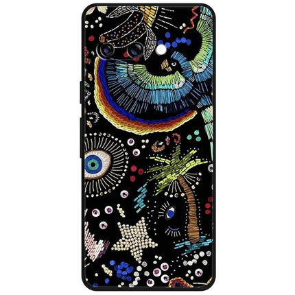 For Google Pixel 9a Case Pattern Printing Soft TPU Cell Phone Cover - Tree Of Life