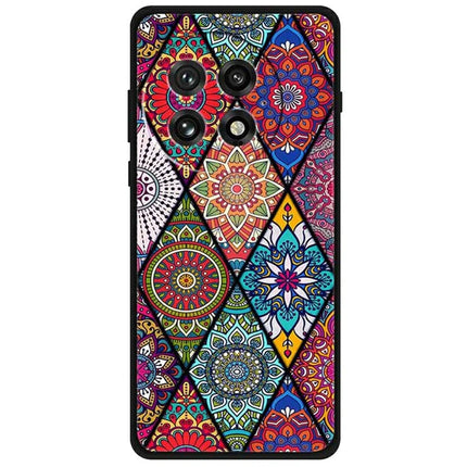 For OnePlus 13 Case Pattern Printing Soft TPU Cell Phone Cover - Mandala Flower