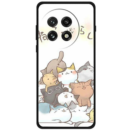 For OnePlus 13 Case Pattern Printing Soft TPU Cell Phone Cover - Stray Cat