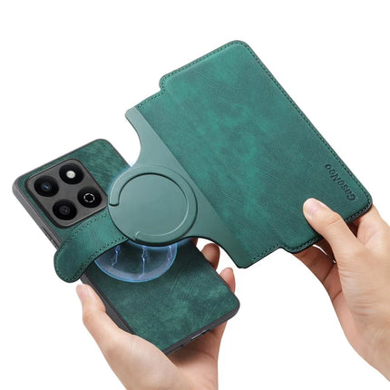 For Honor 200 Smart 5G Case CASENEO Detachable Magnetic RFID Block Leather Phone Wallet Cover