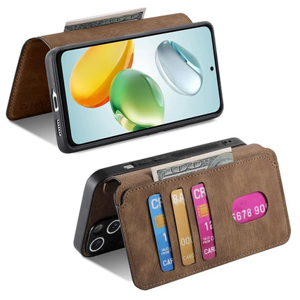 For Honor 200 Smart 5G Case CASENEO Detachable Magnetic RFID Block Leather Phone Wallet Cover
