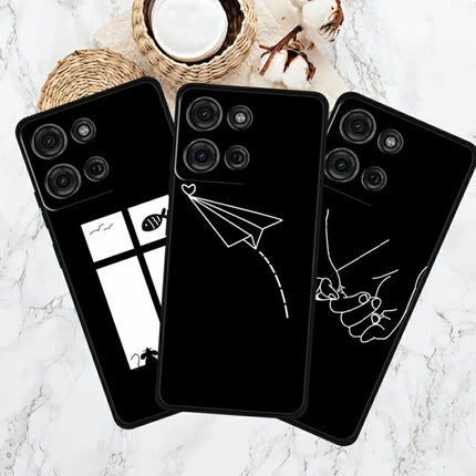 For Motorola Moto G75 5G TPU Case Pattern Printed Anti Drop Phone Cover